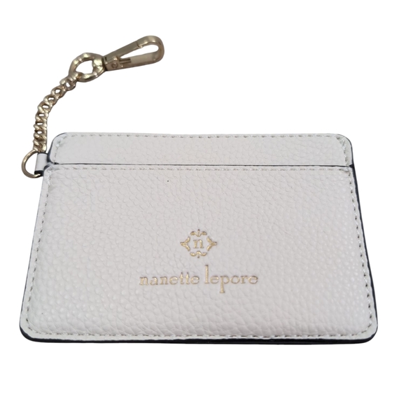 Nanette Lepore Accessories - Nanette Lepore Credit Card ID License Wallet Holder Keychain